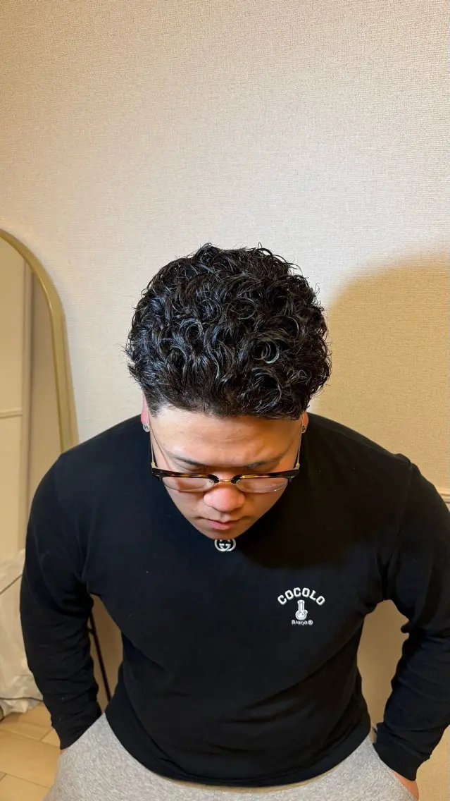 【メンズ限定👦🏻】メンズパーマ➕カット✂️の写真
