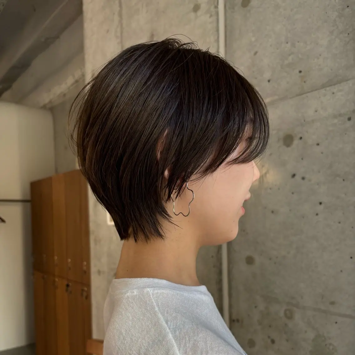 ショート 透明感カラー 人気NO.1MIYUのヘアスタイル