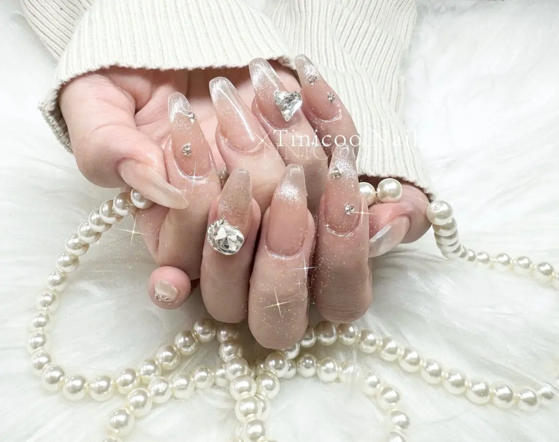 ネイル ハンドネイル Tinicoo Yuki ❄️のネイルデザイン