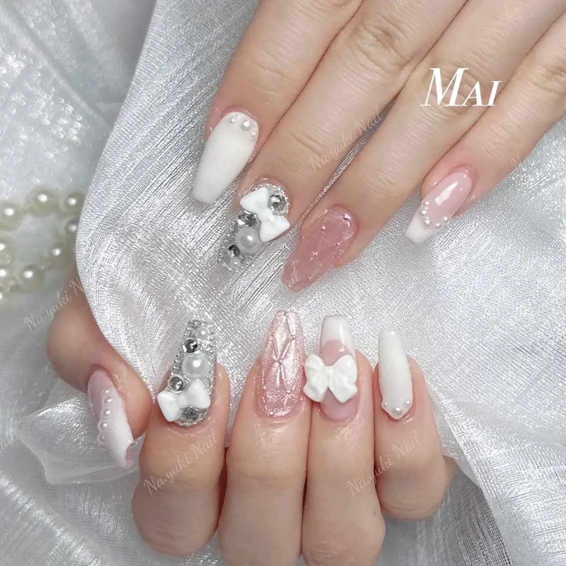 ネイル ハンドネイル ハンドケア 🎀 moo~ 🎀のネイルデザイン