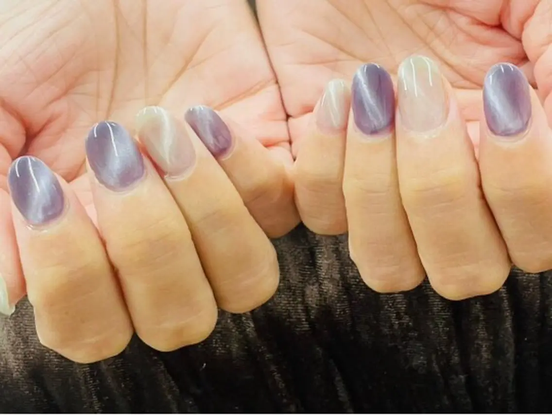 ネイル マグネットネイル Nail ecxia ｜Haruna🎀のネイルデザイン