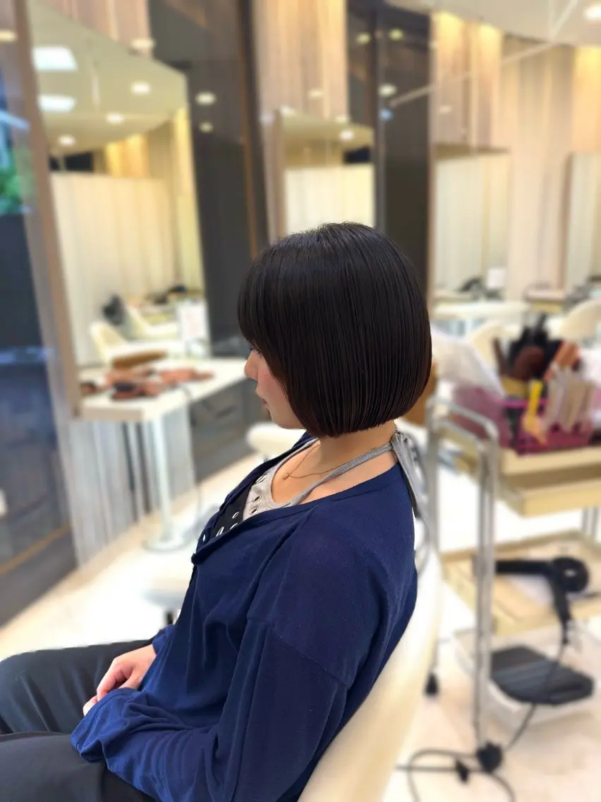 ミディアム ボブ 🤍miyazaki rena🤍のヘアスタイル