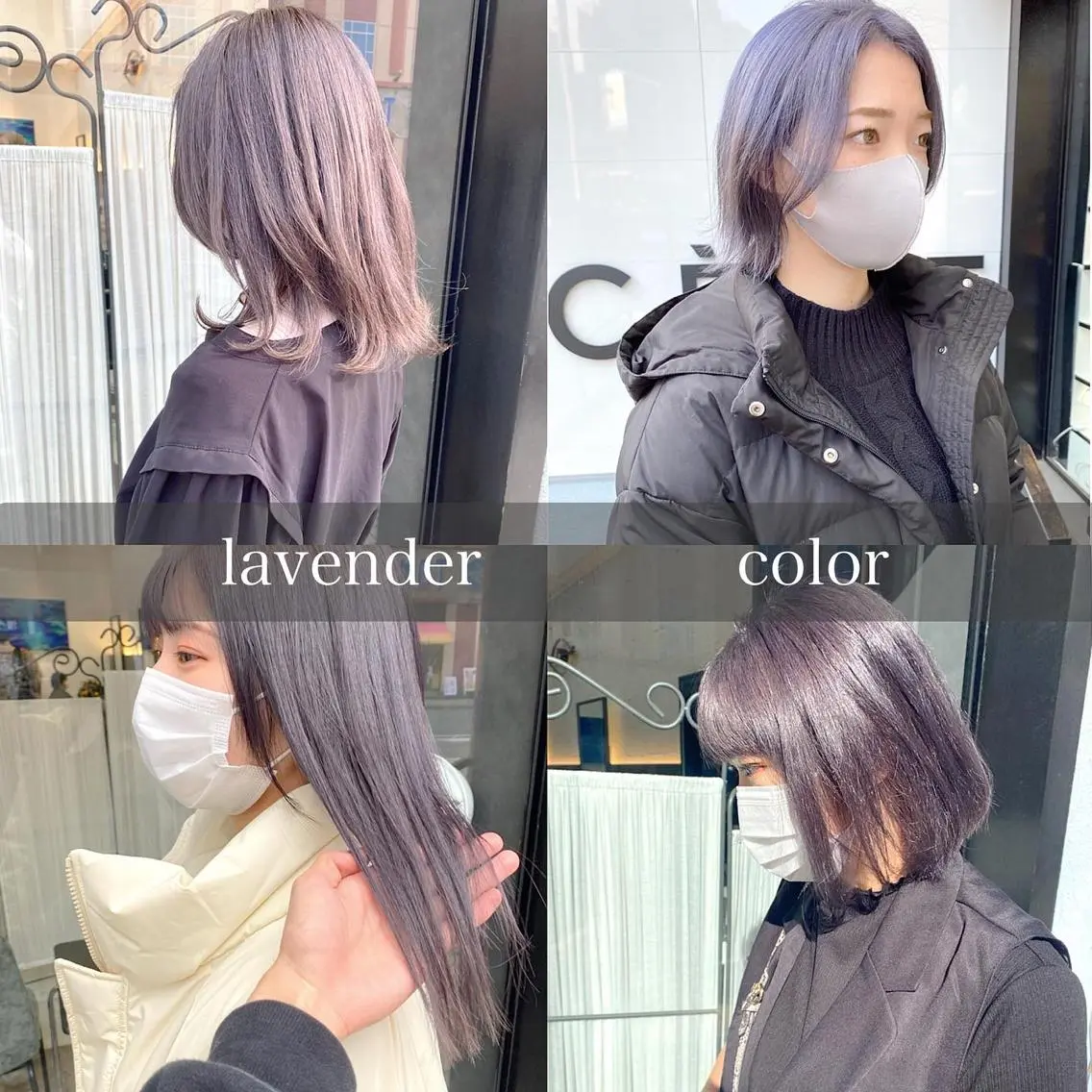ミディアム カラー ヘアアレンジ ヘアカラー トリートメント 韓国🇰🇷レイヤー カットオリーブカラーのヘアスタイル