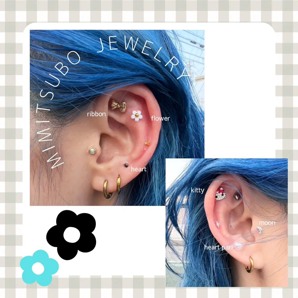 耳ツボジュエリー💎つけ放題の写真