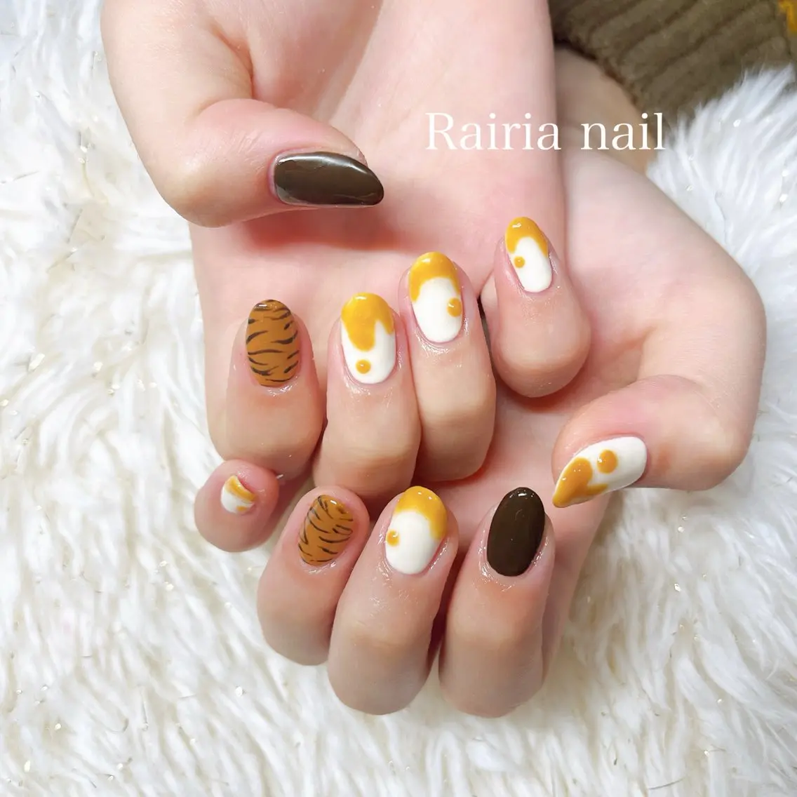 ネイル 持ち込み Rairianail sayumiのネイルデザイン