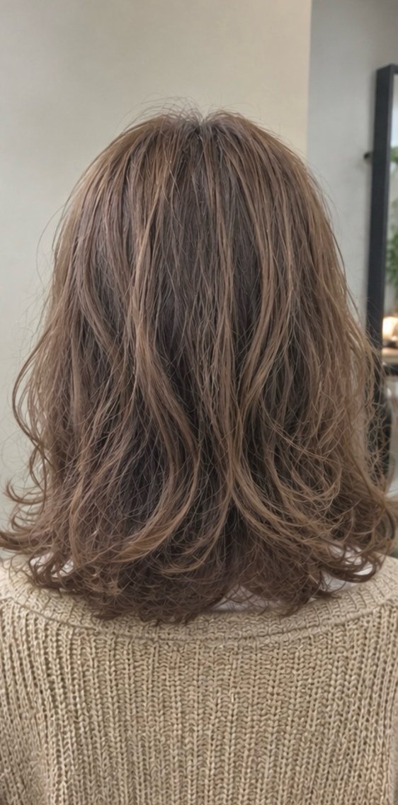 セミロング Verde西院店 ＫＡＲＥＮ💗のヘアスタイル