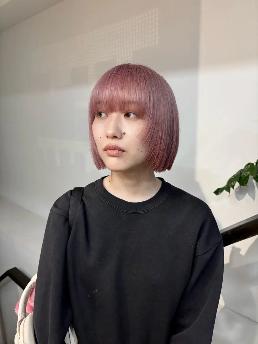 ショート ボブ/ショート⭐︎ カット無料⭐︎カレンのヘアスタイル