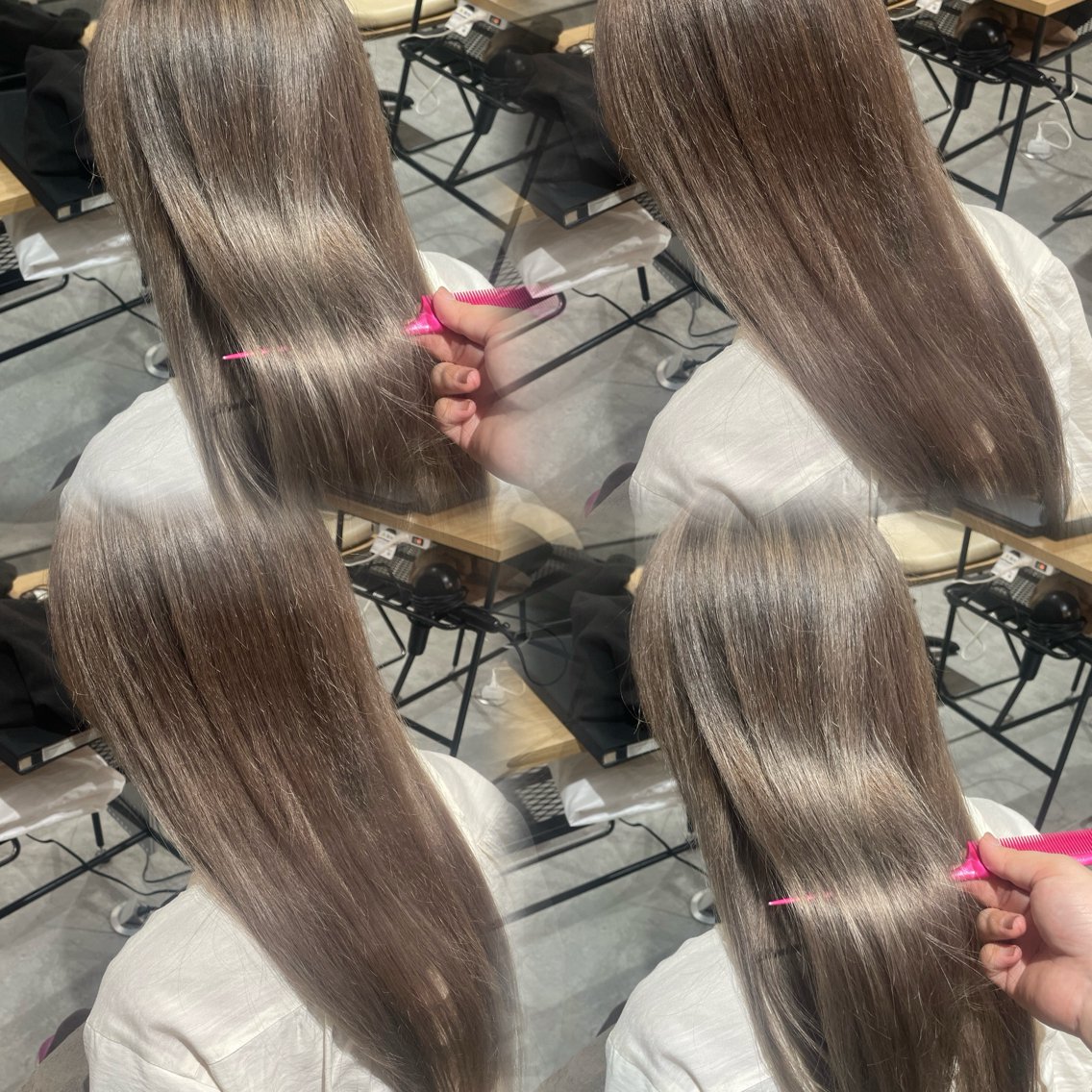 カラー ヘアカラー 天王町×艶感 カラー 🍒サヤ🍒のヘアスタイル