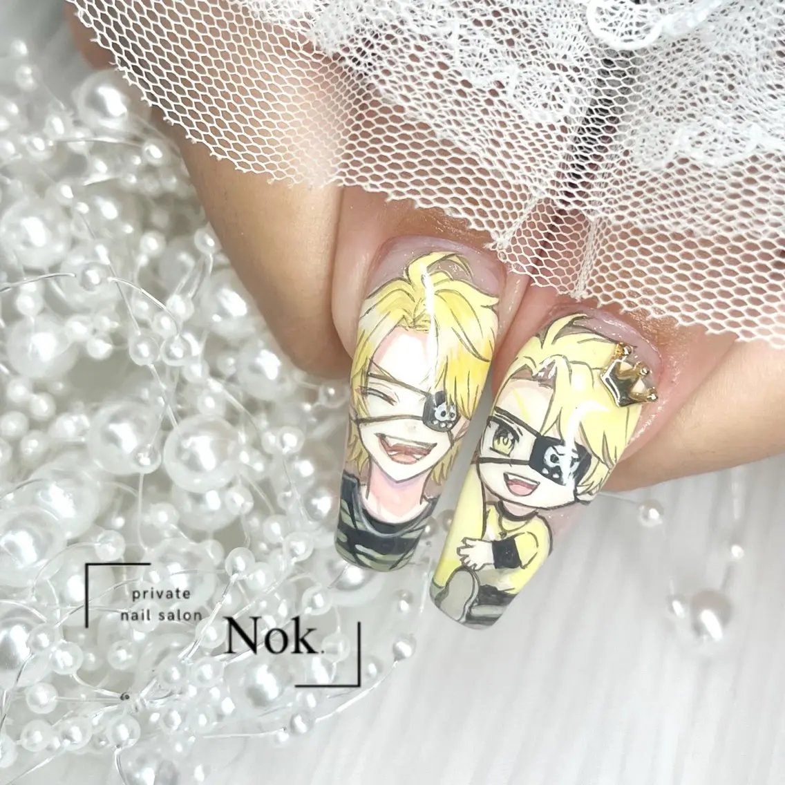 ネイル ハンドネイル 池袋痛ネイル Nok. 渡辺のネイルデザイン