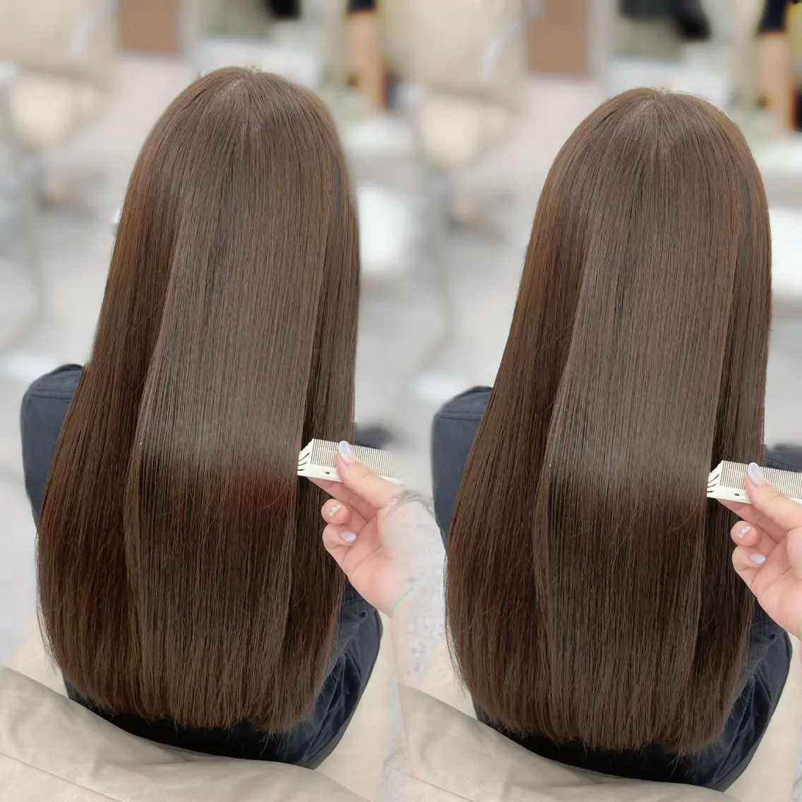 カラー ブラウンカラー 髪質改善 ヘアカラー カラー・髪質改善🫧 COCO  ほのかのヘアスタイル