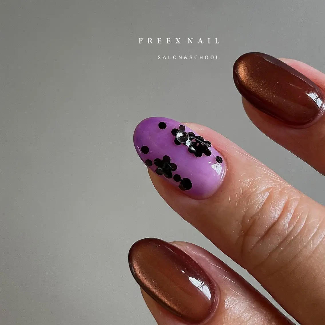 ネイル ハンドネイル ハンドケア freex nail /ニュアンス/個性派のネイルデザイン