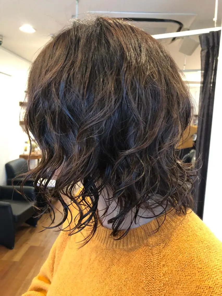 お手入れ楽ちんパーマ！！の写真