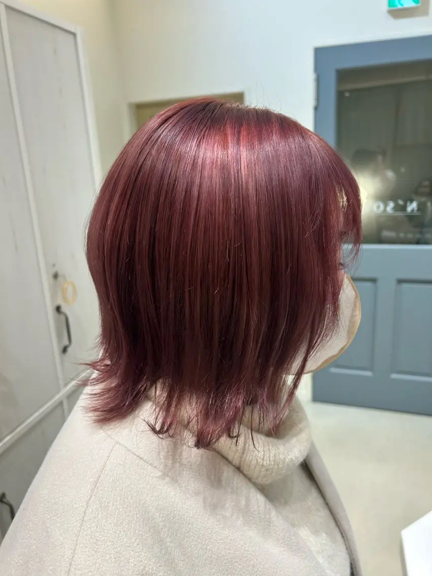 カラー 若林 沙樹のヘアスタイル