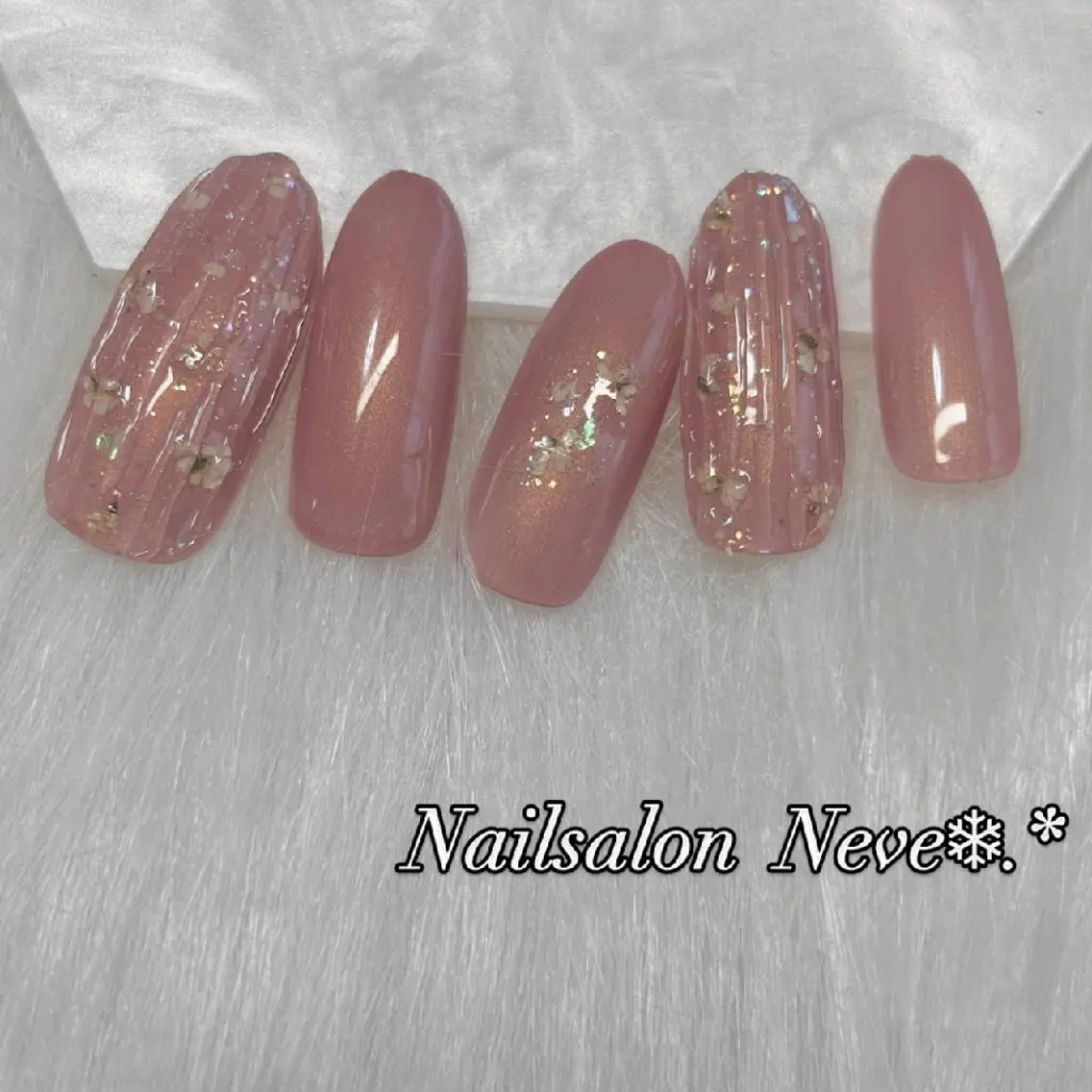 ネイル ハンドネイル Nailsalon Neve❄︎.*のネイルデザイン