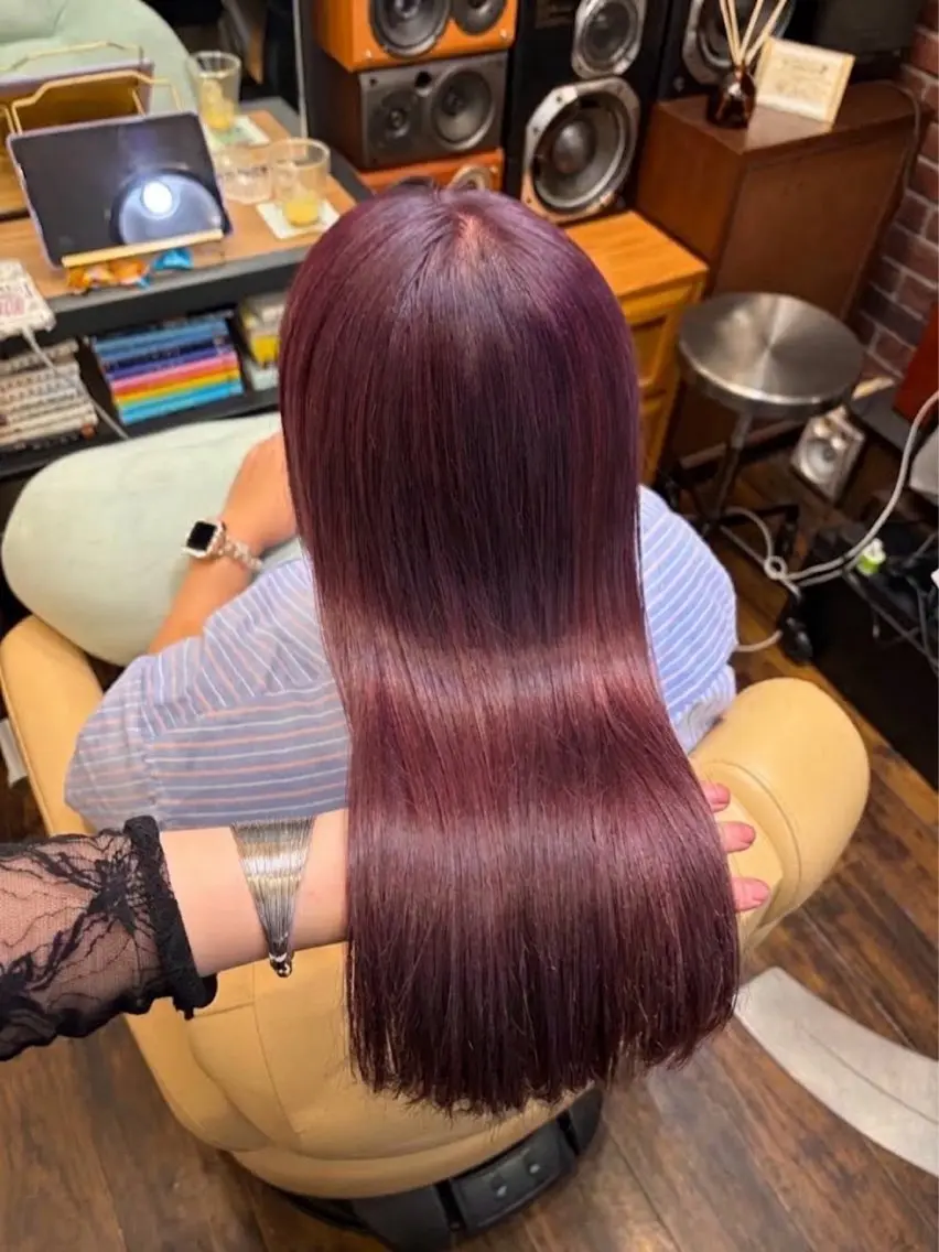 ロング カラー トリートメント Brits 学芸大学 /ミウのヘアスタイル