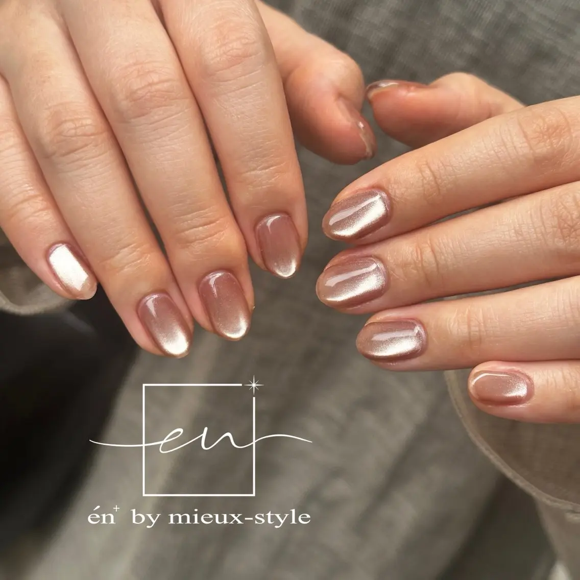 ネイル マグネットネイル ハンドネイル mieux-myu /立川nuanceのネイルデザイン