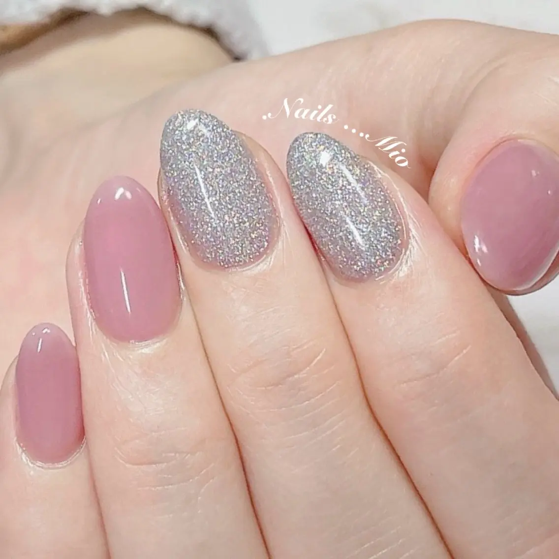 ネイル ジェルネイル ワンカラーネイル .Nails Mio 赤羽西ネイルサロンのネイルデザイン