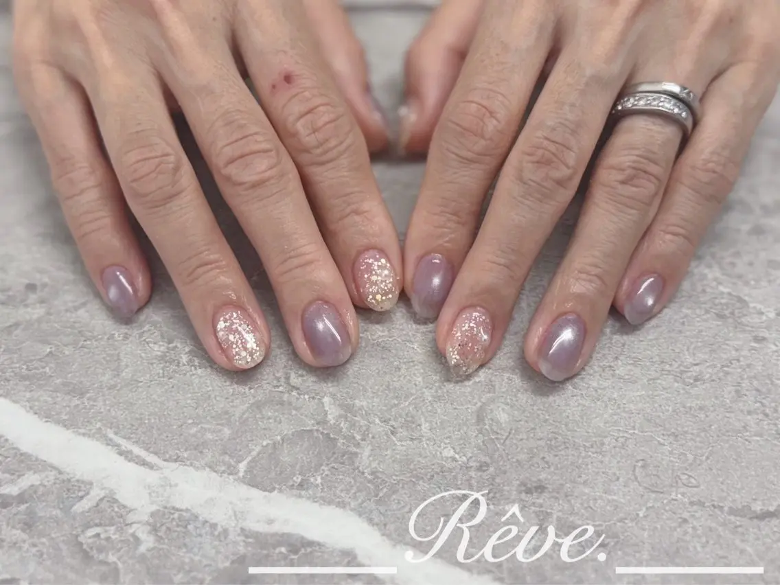 ネイル ハンドネイル Reve. 黒澤のネイルデザイン