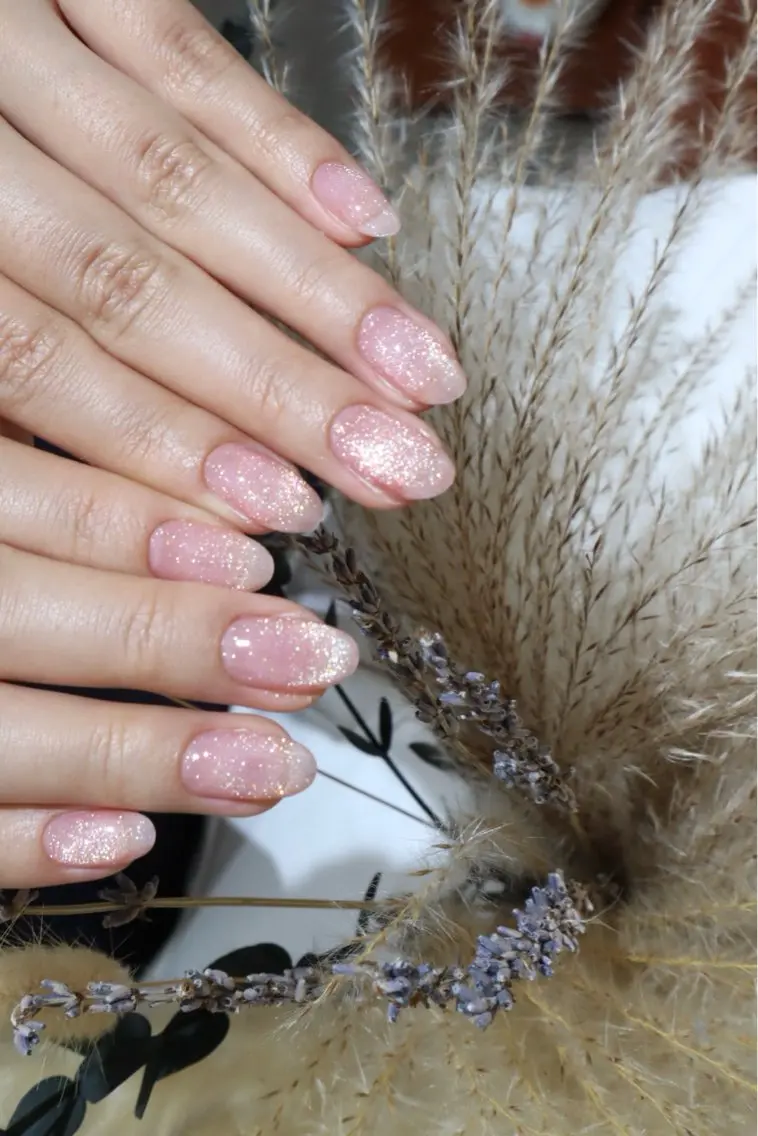 ネイル マグネットネイル ピンク ハンドネイル SCENERY NAILのネイルデザイン