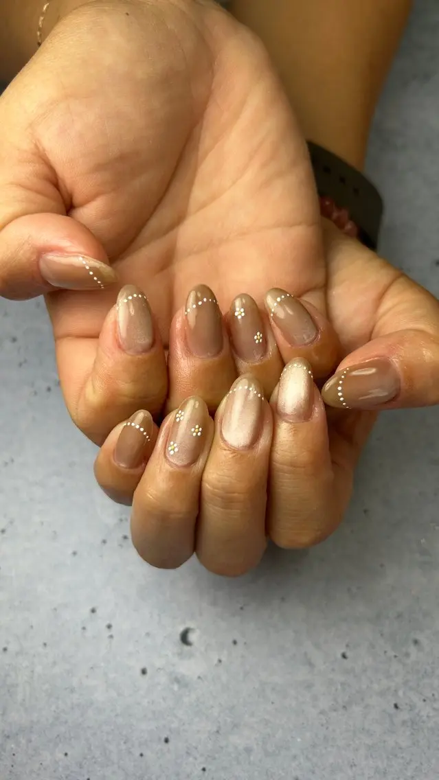 ネイル アートネイル マグネットネイル LaVanille 🌵Senkoのネイルデザイン