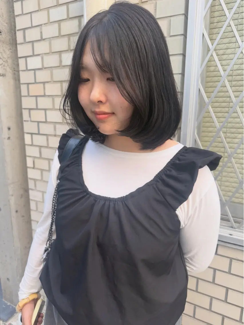 カラー 透明感カラー ヘアカラー トリートメント KAAI ㅤのヘアスタイル