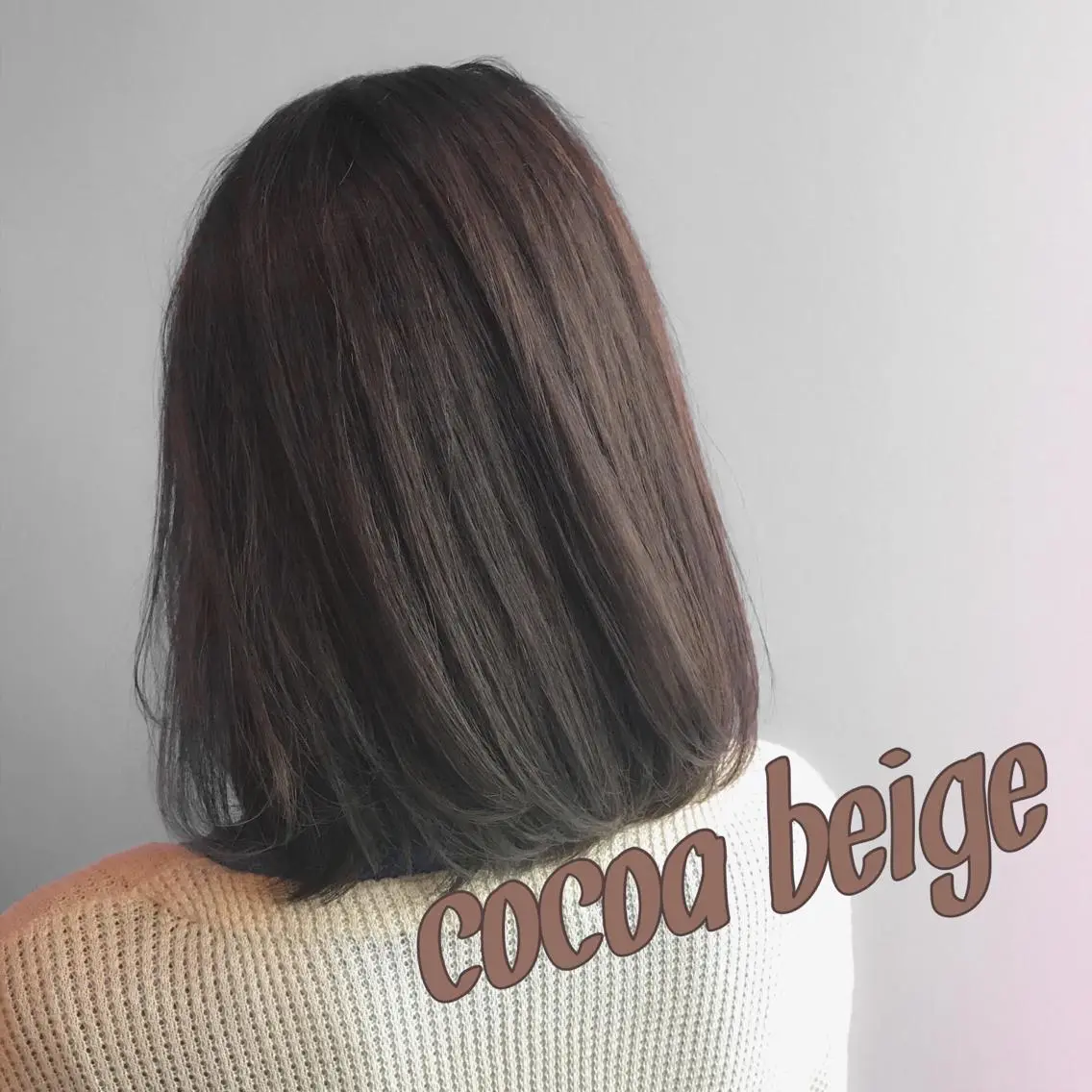 カラー ベージュカラー ココアベージュ ✨ブリーチマスター✨ オクヤマヨウスケのヘアスタイル
