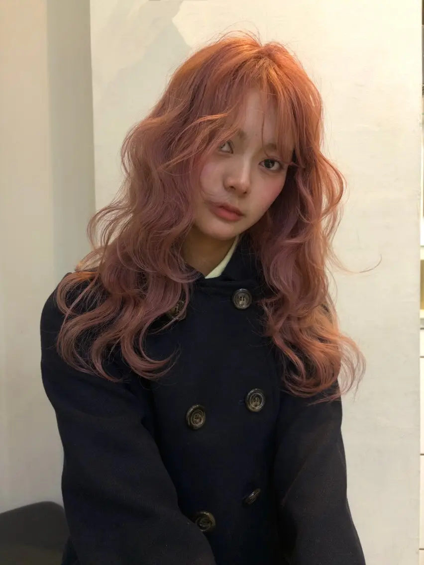 ロング カラー ヘアアレンジ ヘアカラー ニュアンスカラー🧶 nanacoのヘアスタイル