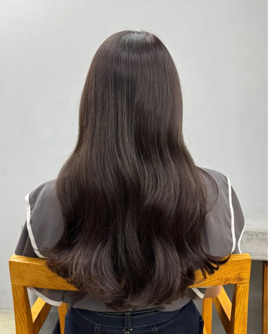 ロング カラー アディクシーカラー イルミナカラー カット ヘアカラー 髪質改善カラー♡/ 縮毛矯正/珠貴のヘアスタイル