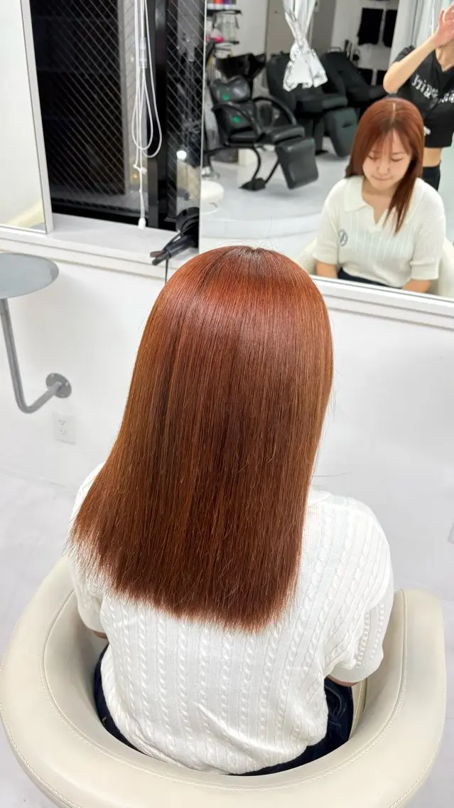 セミロング 💋カラーモデル募集 💋suzuneのヘアスタイル