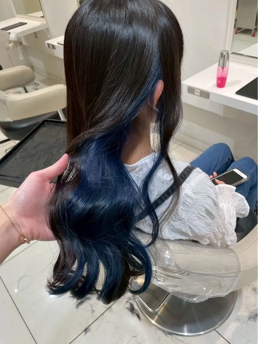 カラー 松元 心那のヘアスタイル
