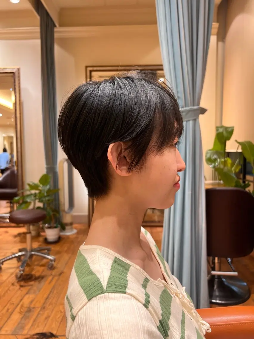 ショート ショートヘア カット/パーマ たるみことりのヘアスタイル