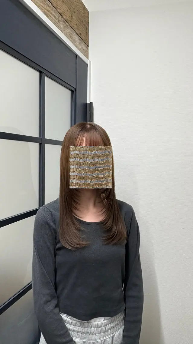 ロング カラー レイヤーカット "MIoKI"_ YUCCA eluaのヘアスタイル