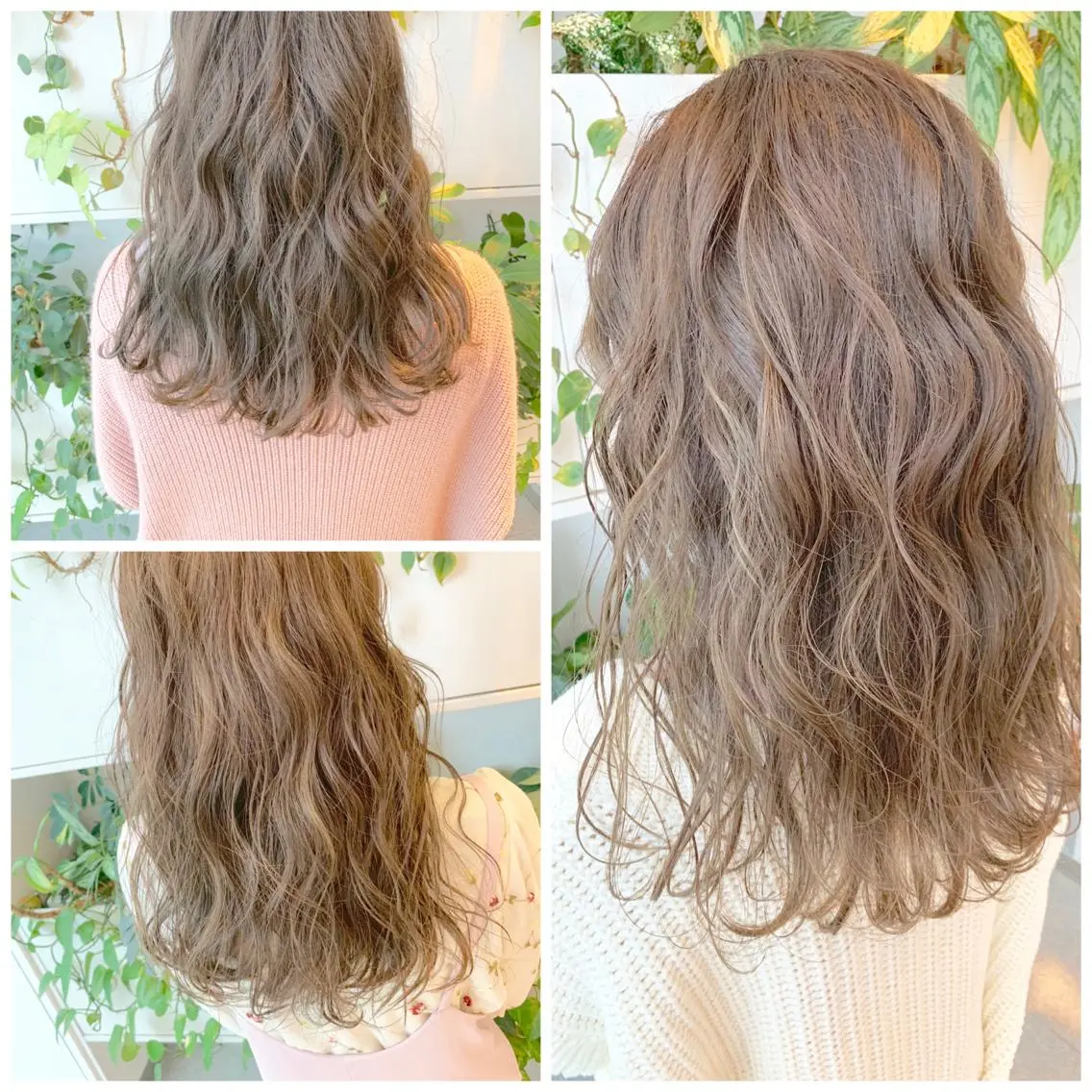 ミディアム カラー ベージュカラー ミルクティーベージュ 東北No.1完全個室 💐梶谷社長のヘアスタイル