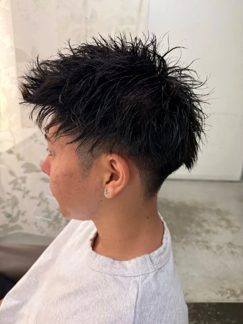 パーマ メンズ カット パーマ 木村 太偉至のヘアスタイル