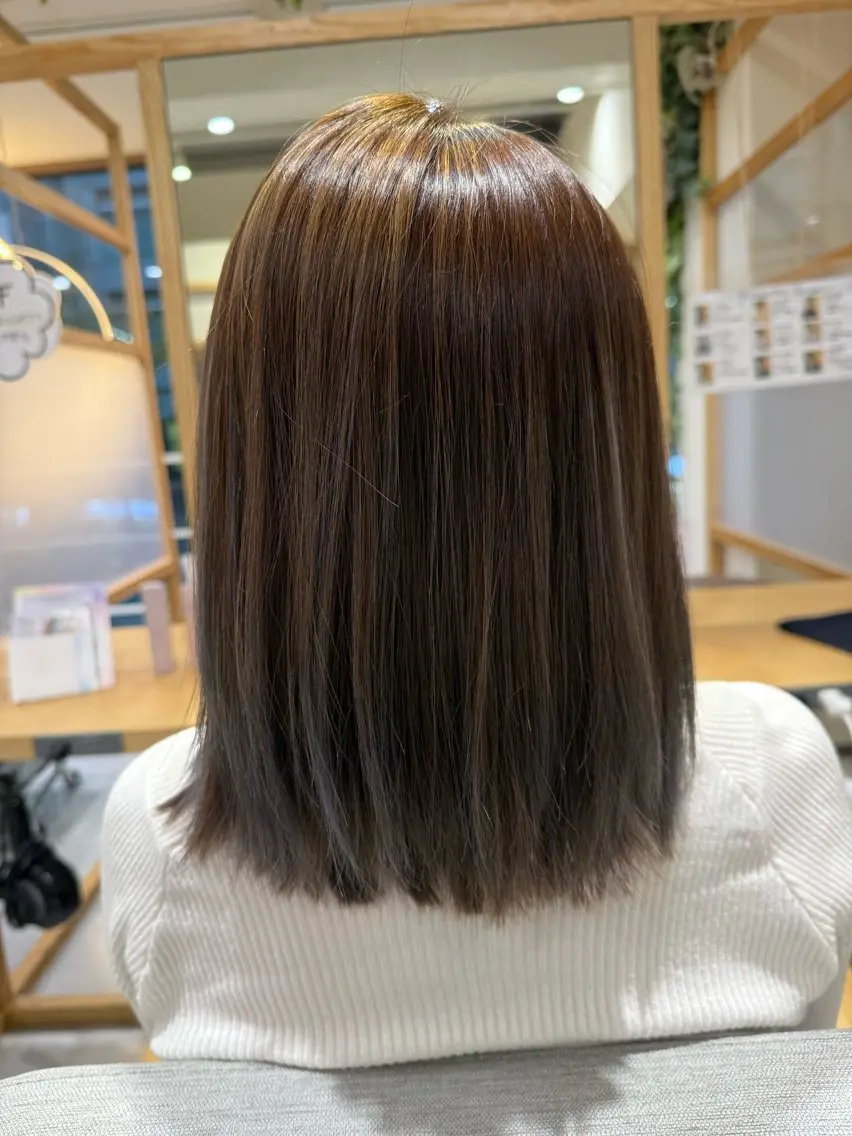 ミディアム 🌟Spinhair 福永えいみ🌙*.｡のヘアスタイル