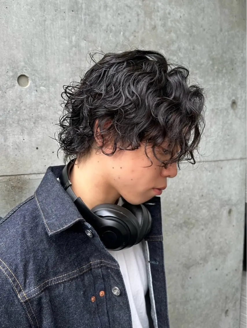 パーマ メンズ メンズ専門デザイナー /harukiのヘアスタイル