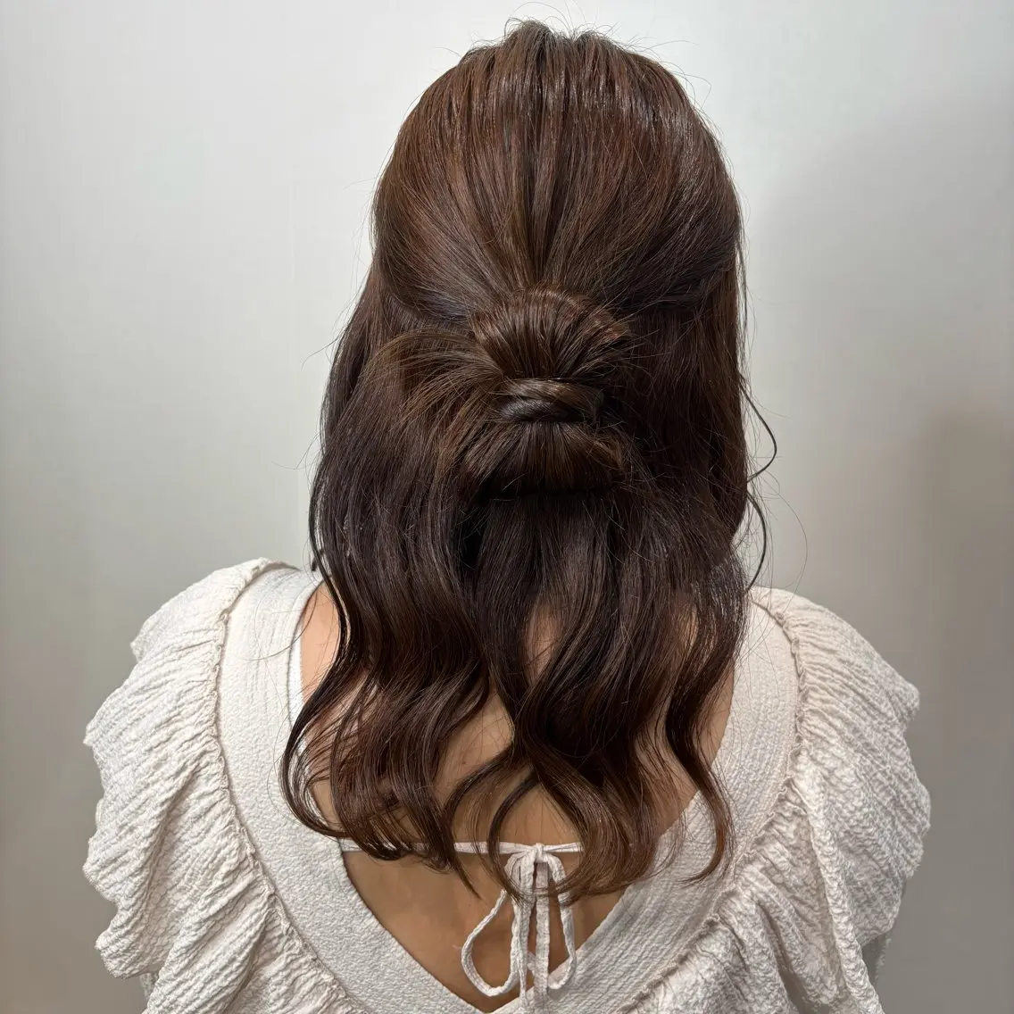 セミロング 森元 りこのヘアスタイル