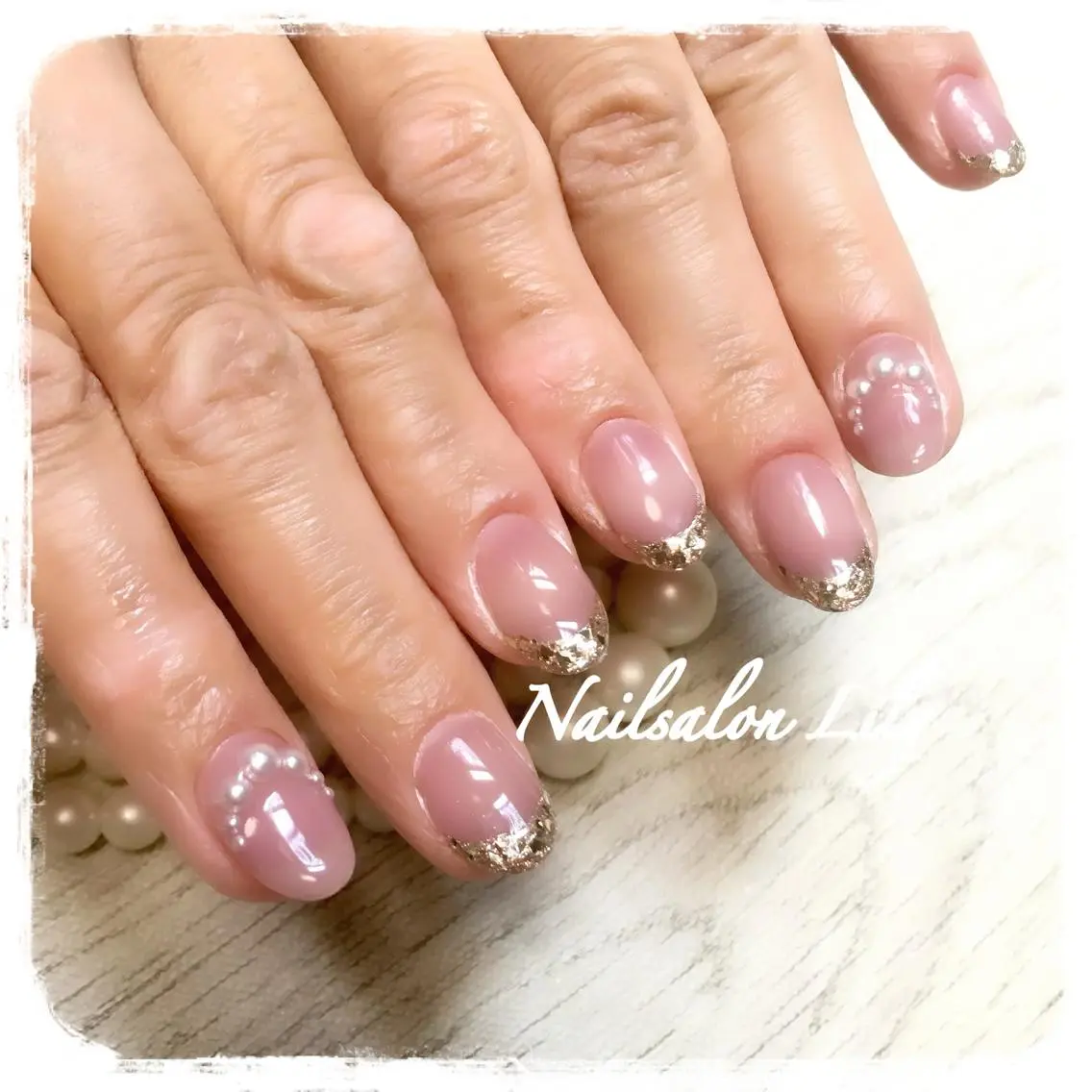 ネイル ハンドネイル Lily*nail 🌻Mii🌻のネイルデザイン