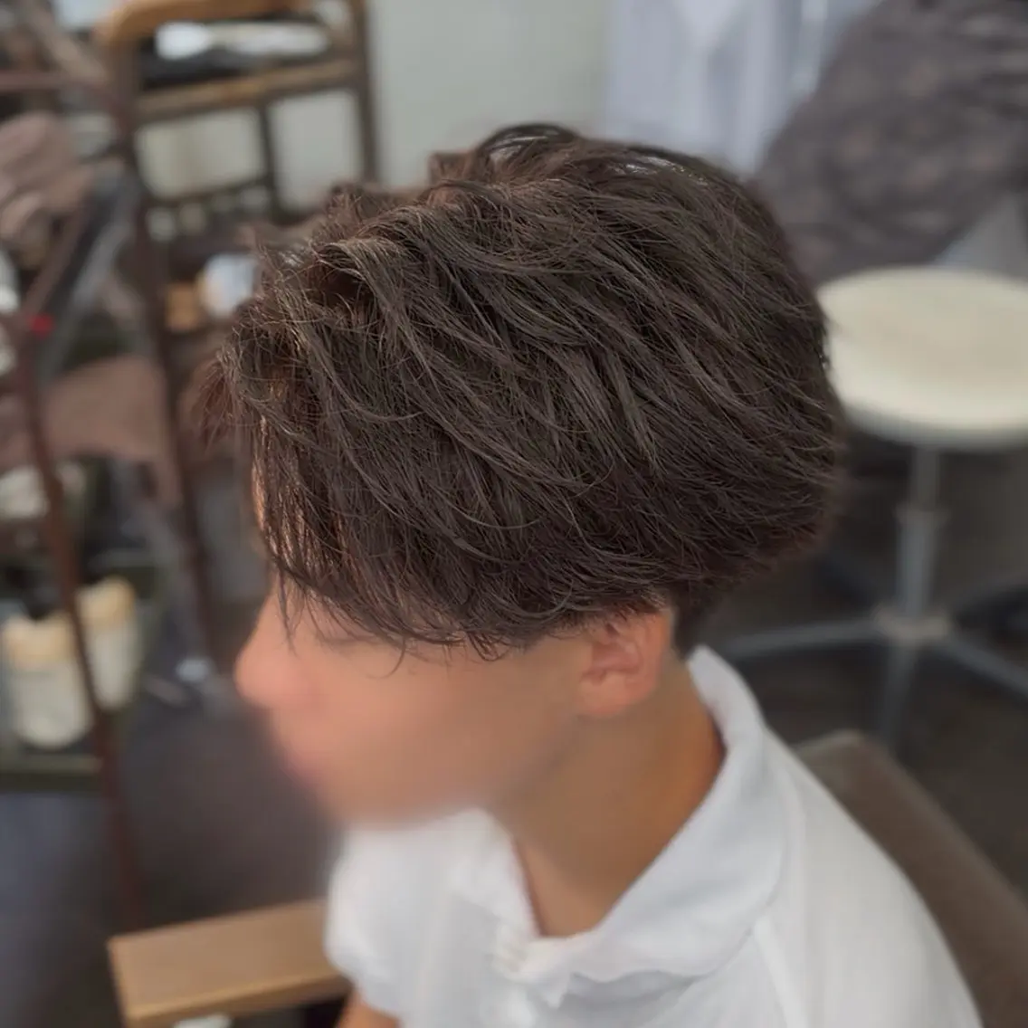 カラー メンズ ブラウンカラー ナチュラルブラウン カット ヘアカラー 🔥YUSEI 🔥のヘアスタイル