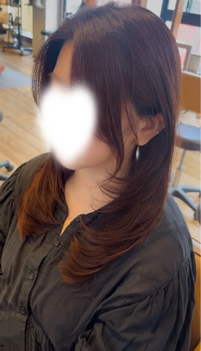 ロング レイヤー/ショート 遠藤光輝のヘアスタイル