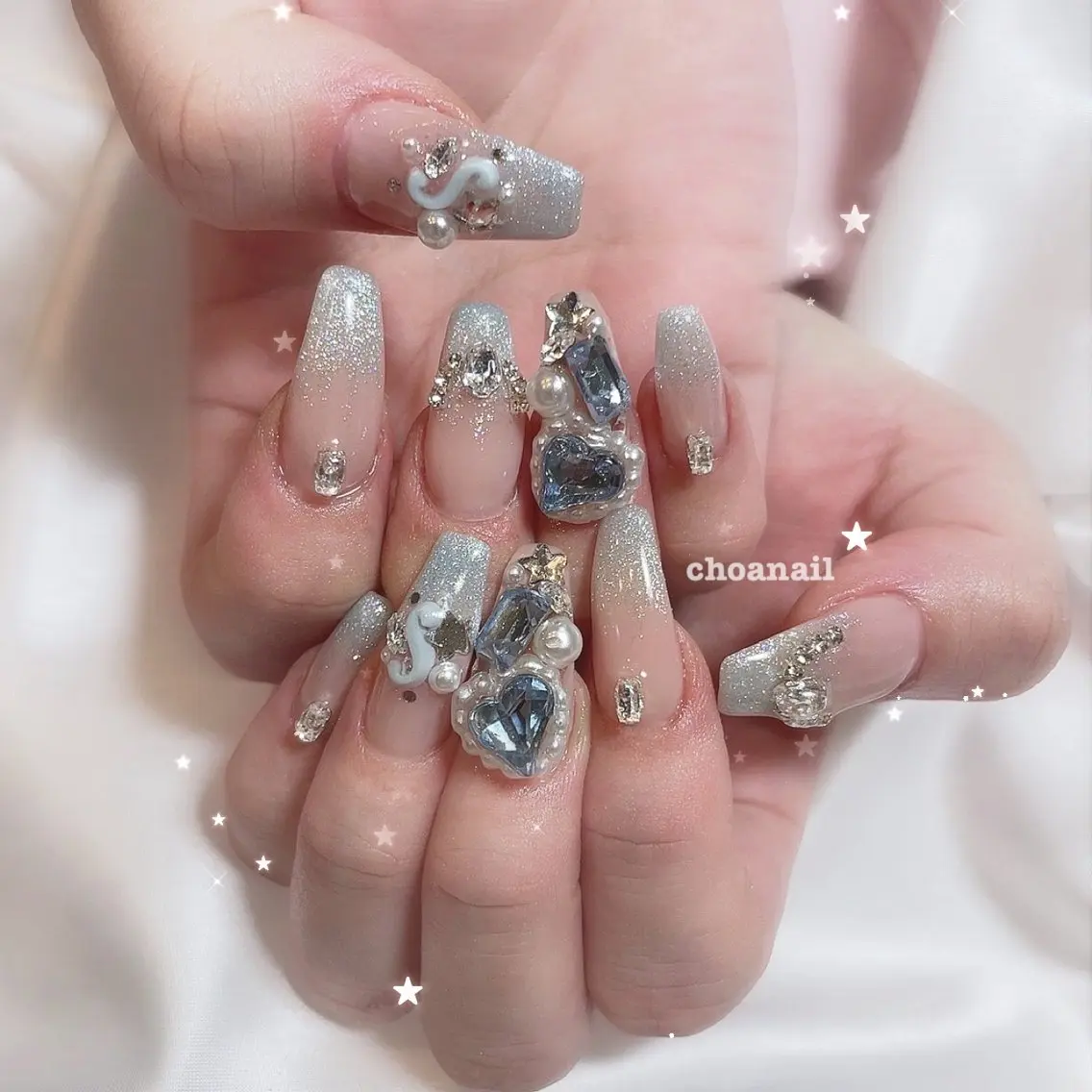 取れにくい⭐️長さだし10本アートコース🎀の写真