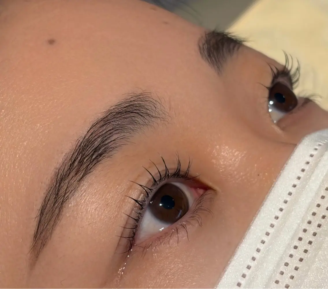 【練習モデル価格】上まつげパーマの写真