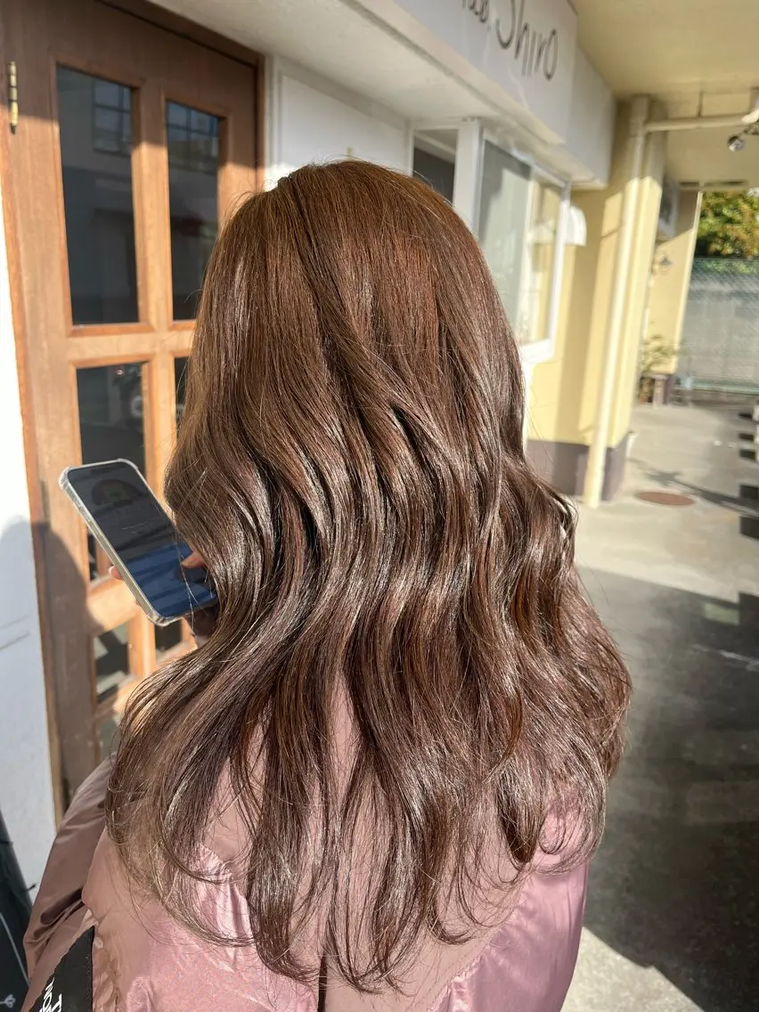 ロング 🫧透明感カラー× レイヤー🫧HARUのヘアスタイル