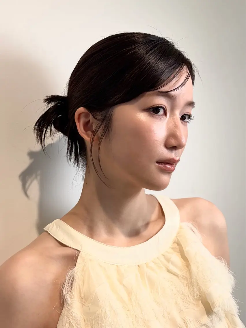 セミロング 髪質改善 トリートメント カット ヘアカラー 梅田/韓国スタイル/ 髪質改善/雅のヘアスタイル