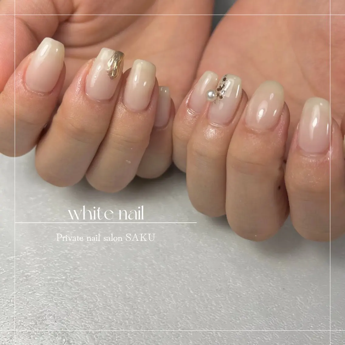 ネイル SAKU nail 作島茜のネイルデザイン
