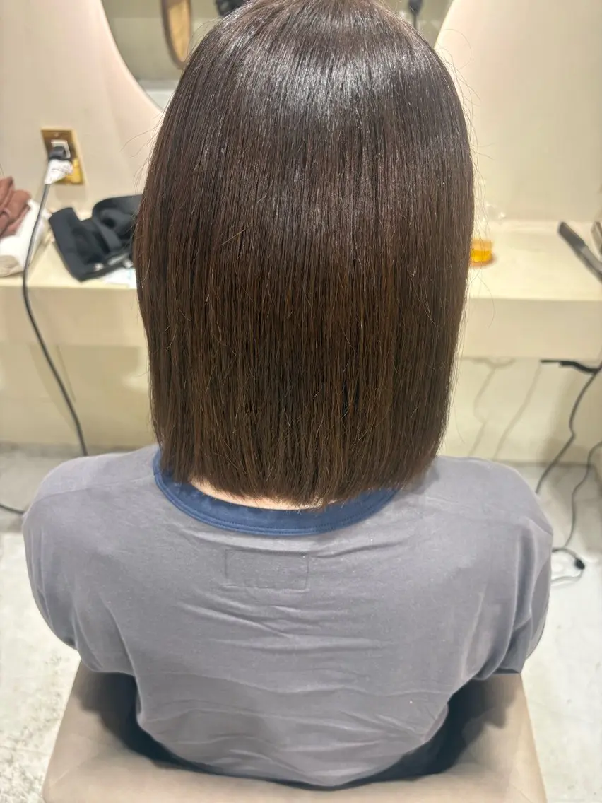 ミディアム トリートメント 今 咲乃のヘアスタイル