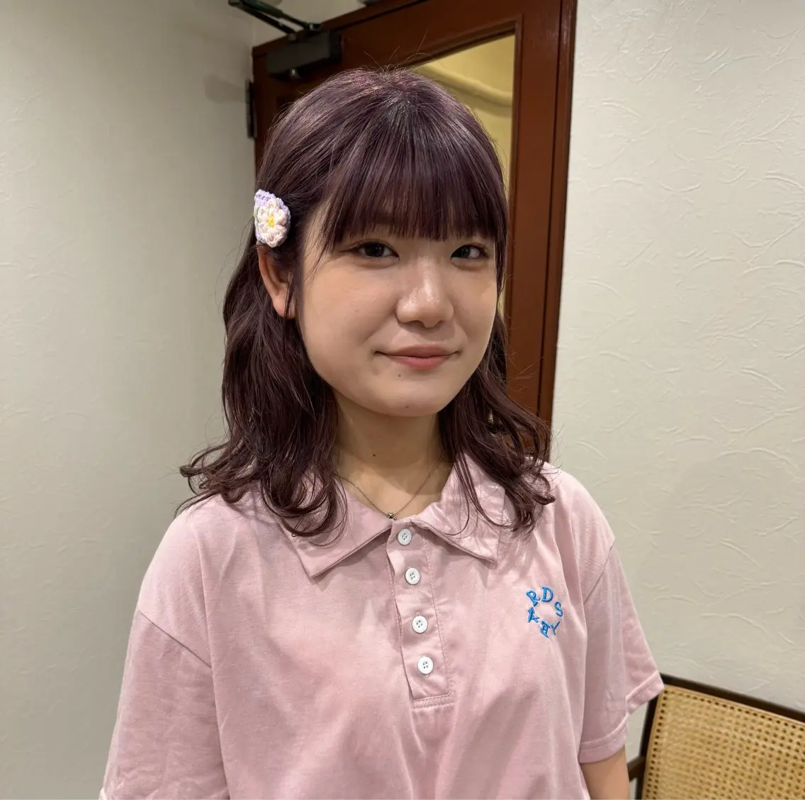 ミディアム パープルカラー ヘアカラー 透明感カラー ☆akoのヘアスタイル