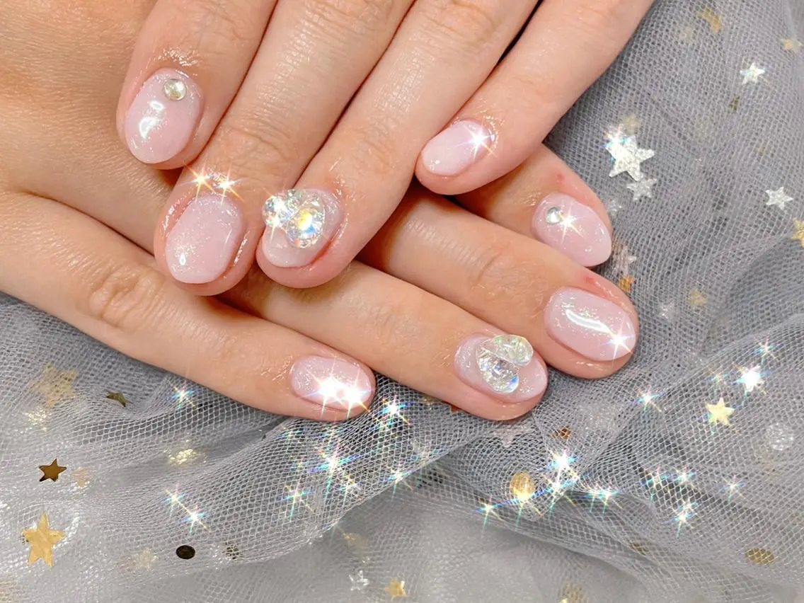 ネイル ハート ネイルサロン エクラ 🌹【スカルプ専門】のネイルデザイン