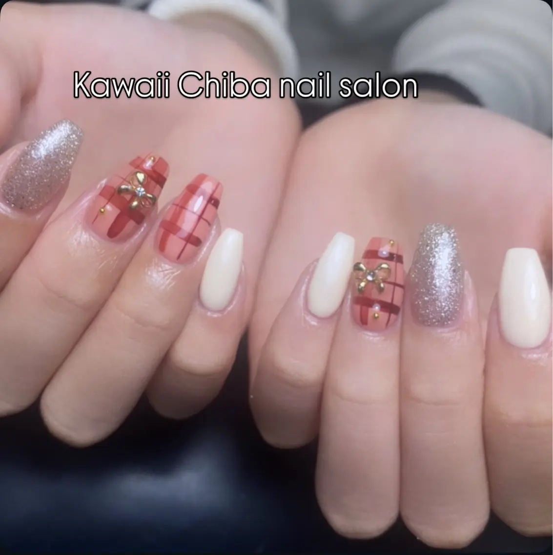 ネイル 長さ出し フレンチネイル ジェルネイル ガーリー 韓国ネイル Kawaii Chiba nailのネイルデザイン