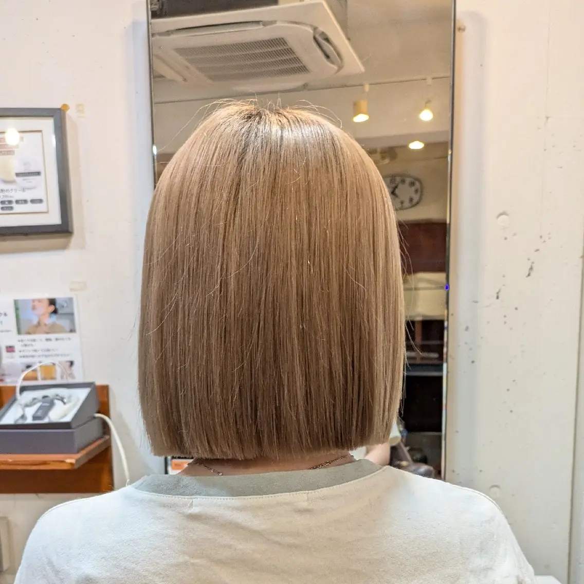 ショート ボブ 浅井 琴音のヘアスタイル